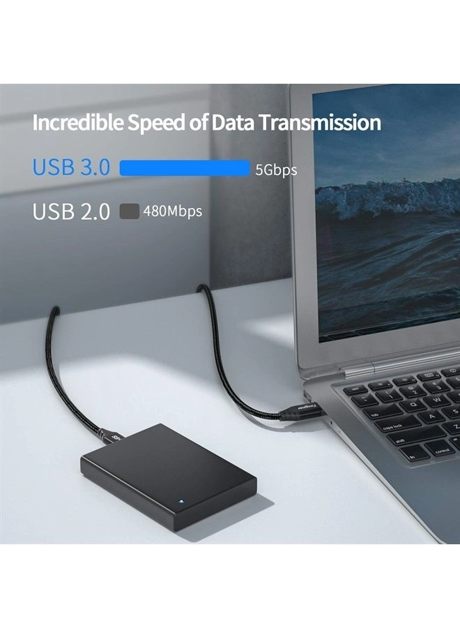 Micro B 3.0 Cable USB-A to Micro-B 0.9144m
