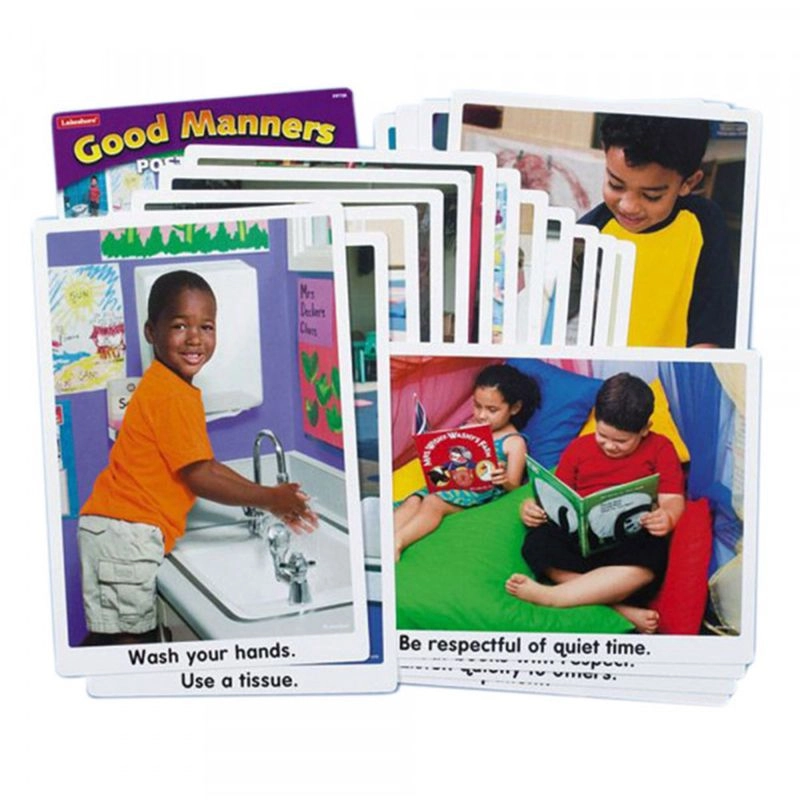 Lakeshore Good Manners Poster Pack - 28 x 1.2 x 38 cm