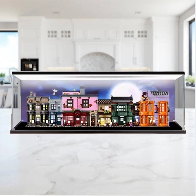 Clear Acrylic Display Case (75978) - Chemin de Traverse Diagon Alley Lego