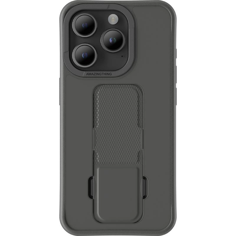 Titan Pro Back Cover Mobile Case with Stand for iPhone 15 Pro