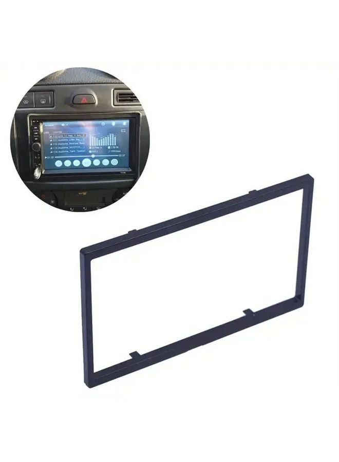 Car Stereo Radio Panel Frame - 2 Din 100mm Black