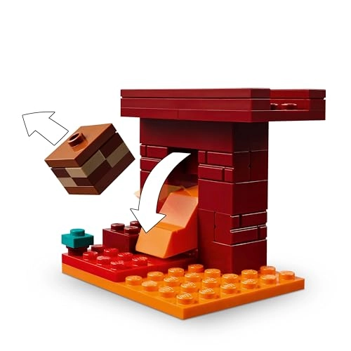 Minecraft The Nether Lava Battle (21266)