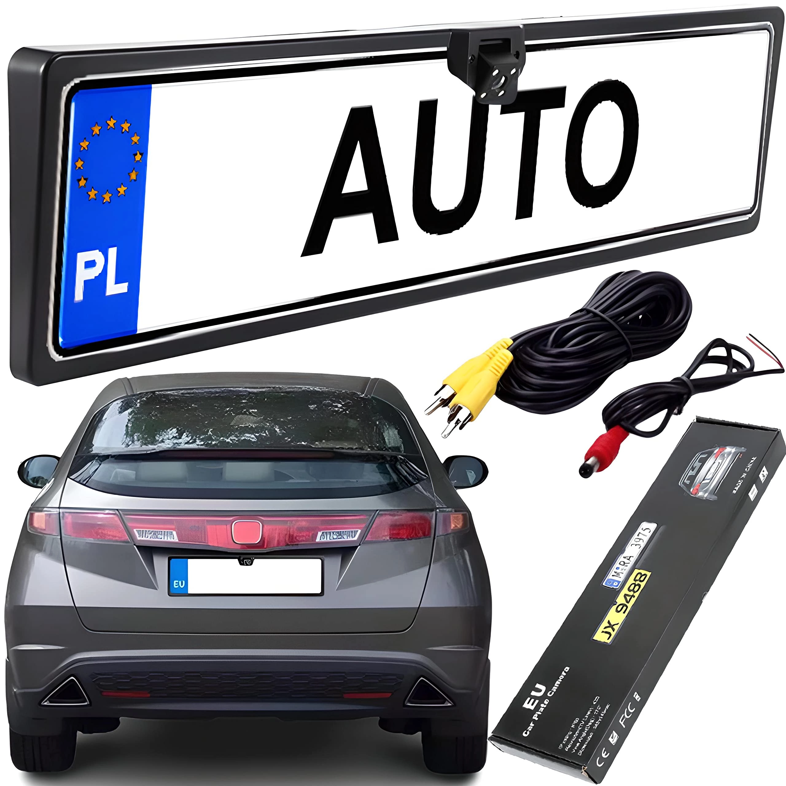 Retoo Number Plate Camera - Yes Wired 656 x 492 px