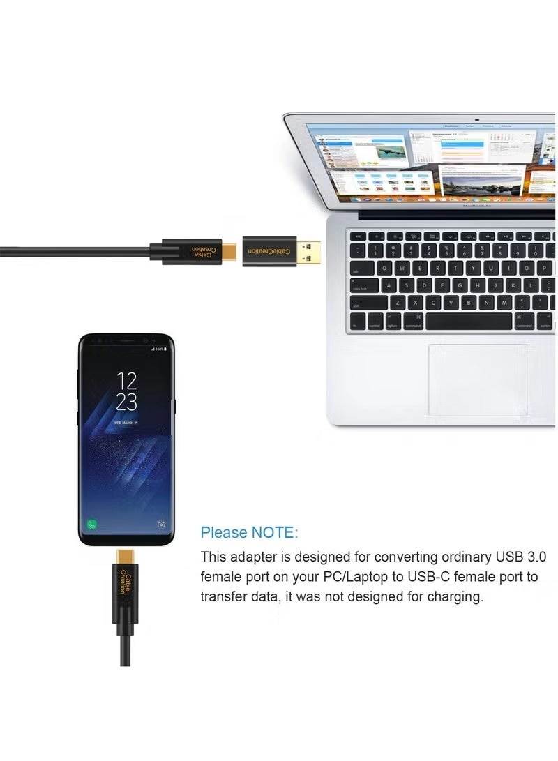 USB C to A Adapter USB C Female to USB Male 0.239m