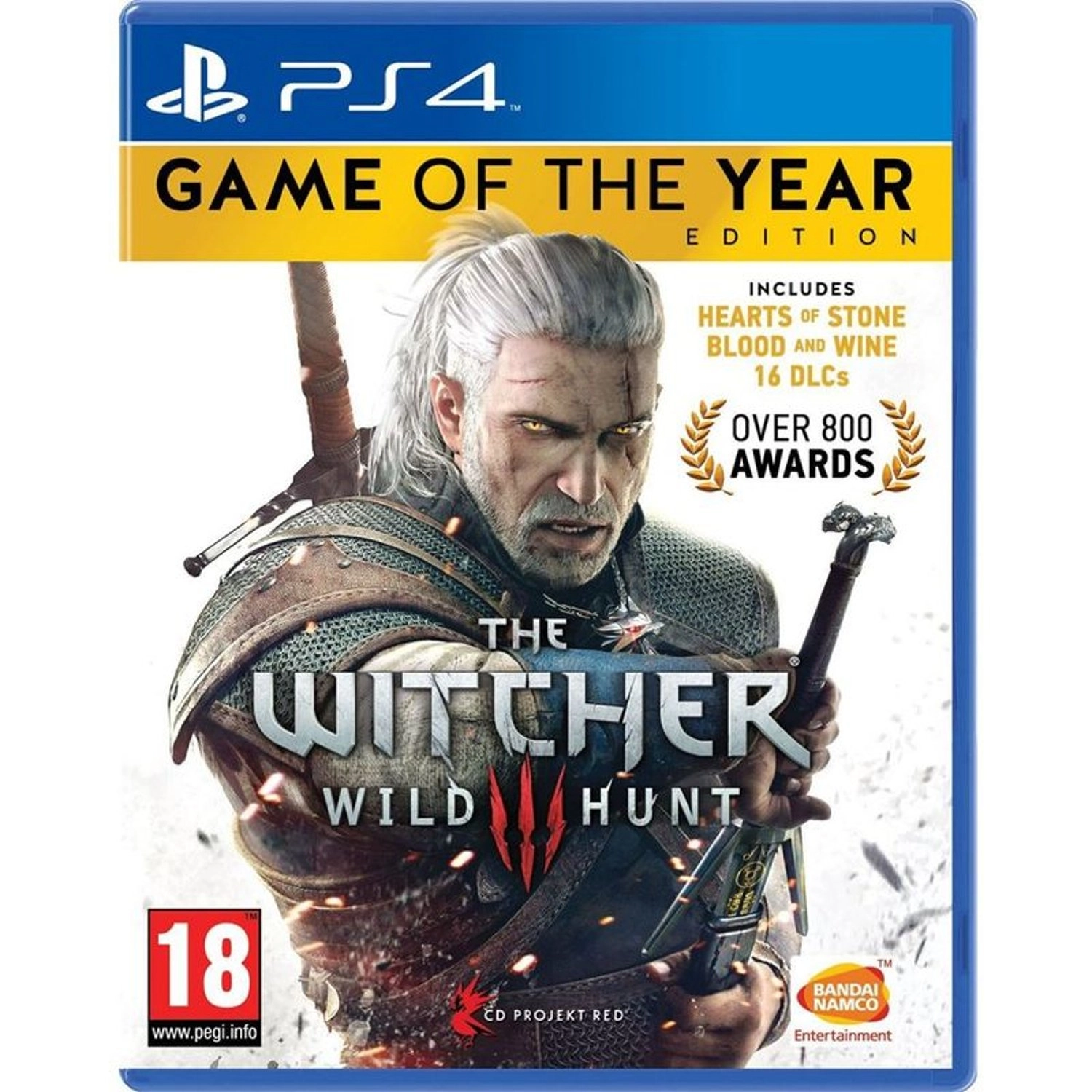 Namco Bandai Games The Witcher 3: Wild Hunt Game Of The Year Edition - PlayStation 4