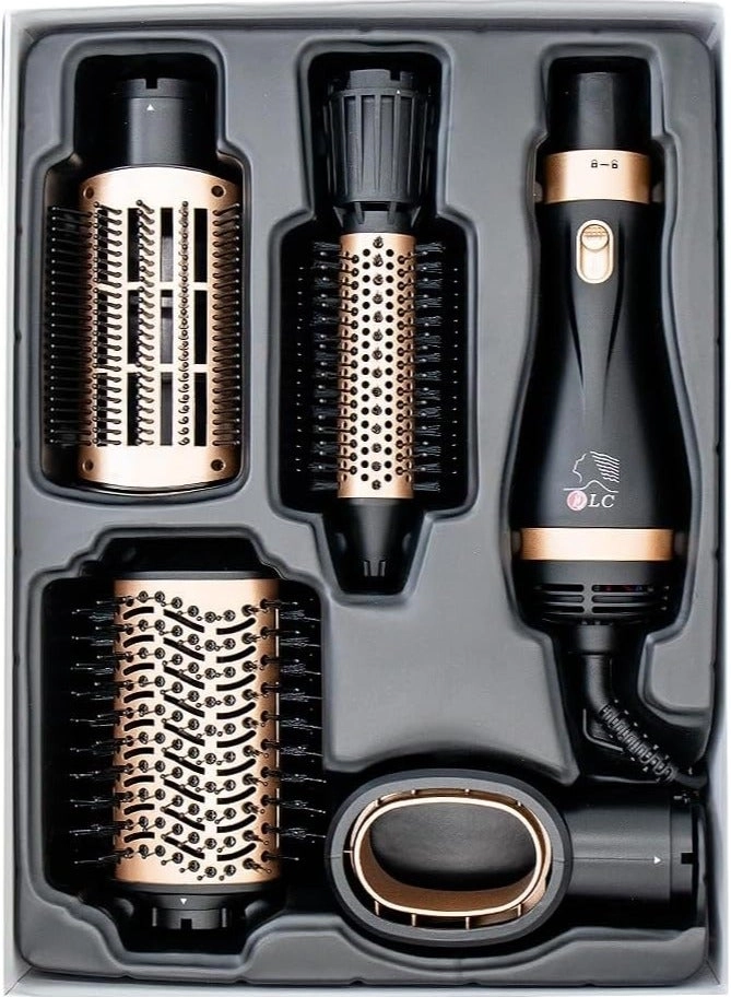 Hair Dryer Brush - 1200W gold