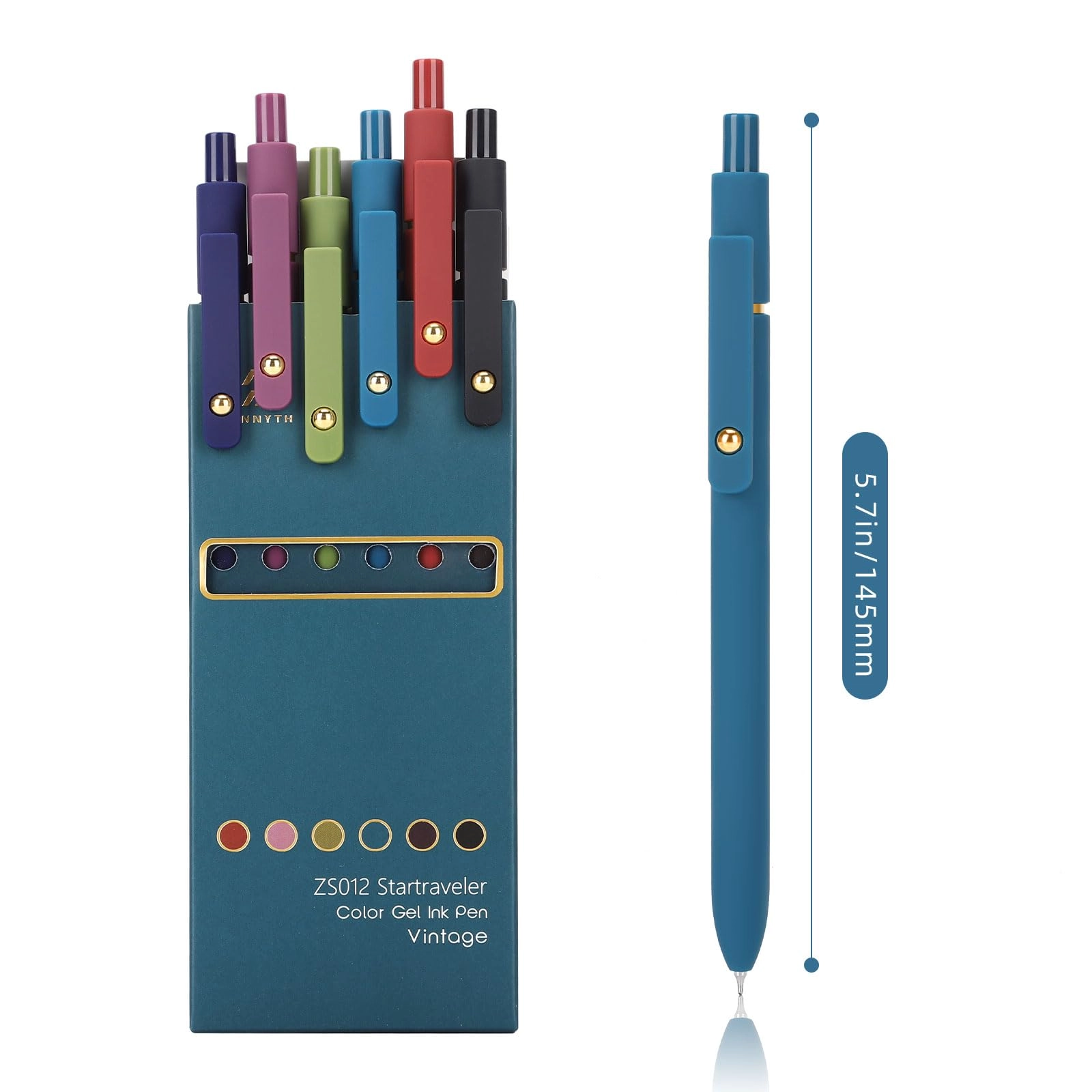 Gel Pen - 12 Pcs 0.5mm