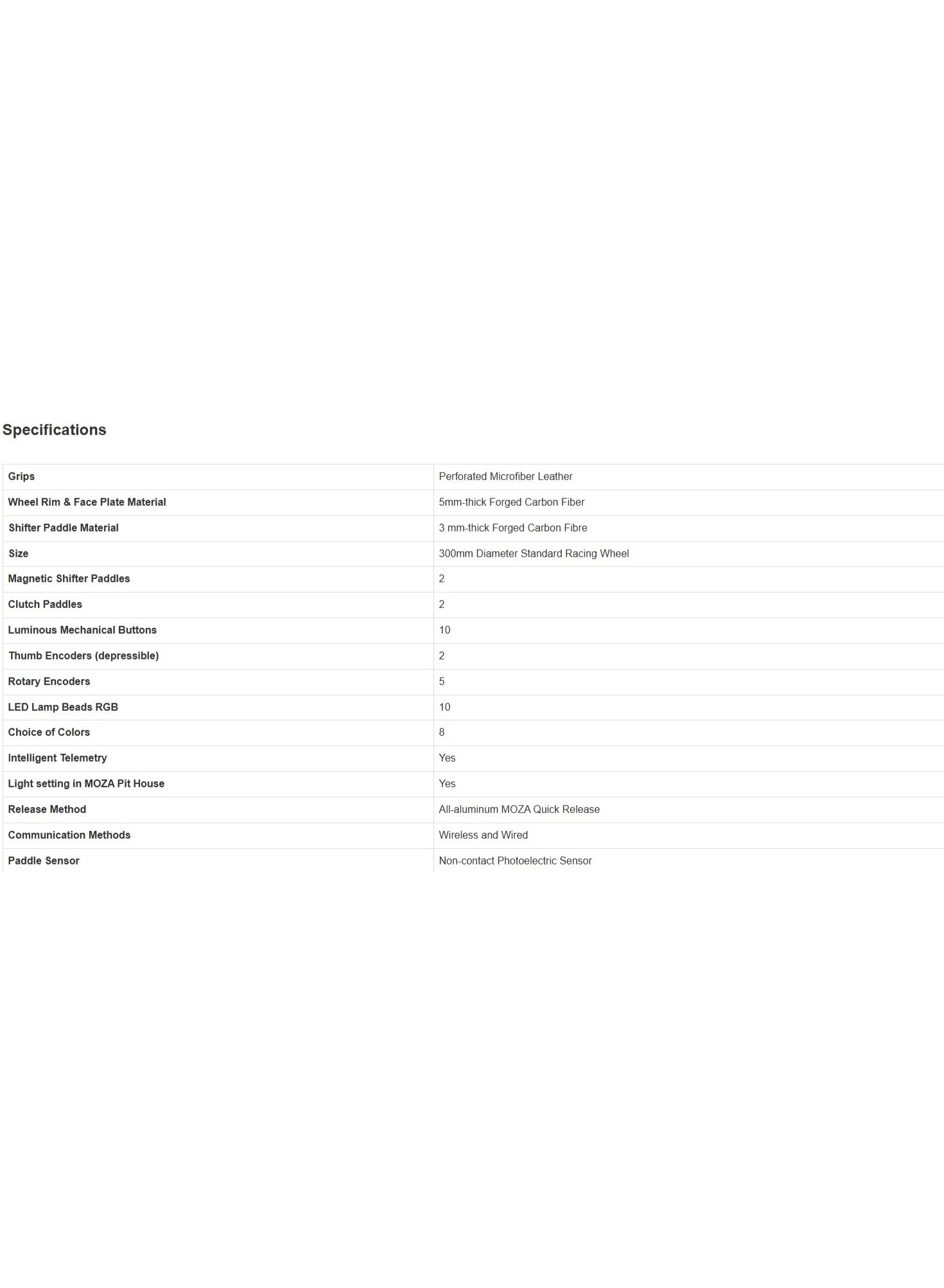 GS V2P GT Steering Wheel