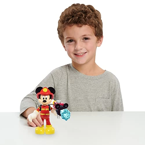 Mickey Mouse Adventure Figure Asst. - Mickey Mouse Donald Duck Pluto Figaro 4 figures