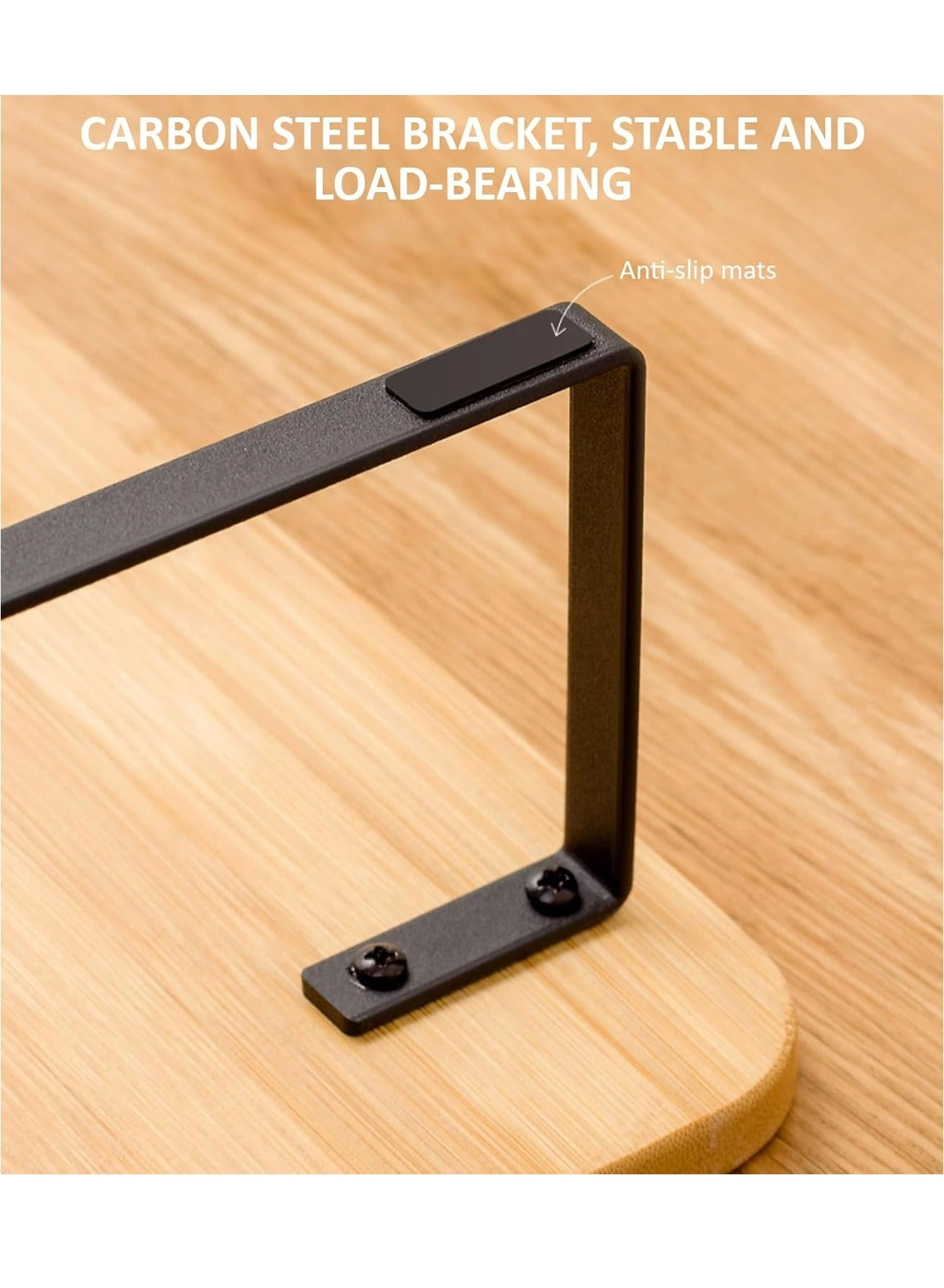 Monitor Riser Stand - Beige 100x26x12cm