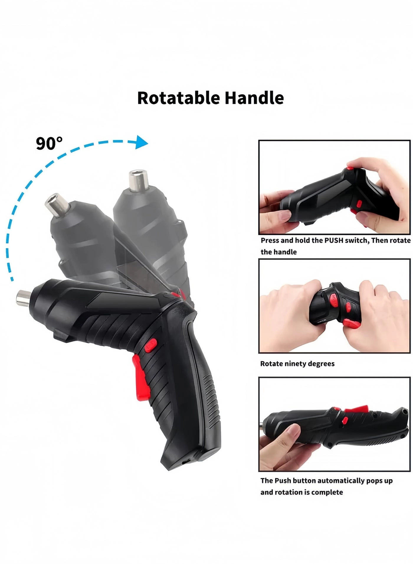 Cordless Drill Set - 47-Piece 3.6V