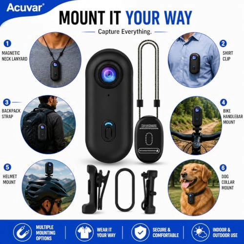 Thumb Action Camera - 4K