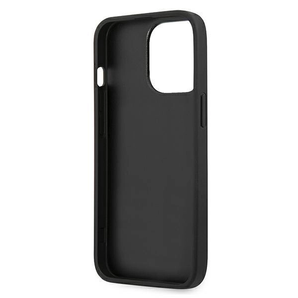 GUHCP13XPSASBBL PU Saffiano Leather Case for iPhone 13 Pro Max