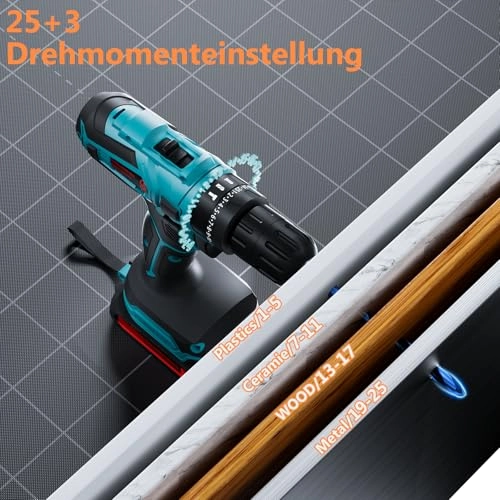Hammer Drill - 2000 Milliamp Hours