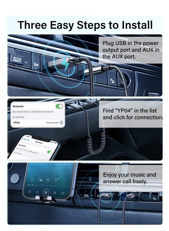 YP04 - Bluetooth 5.1 AUX USB