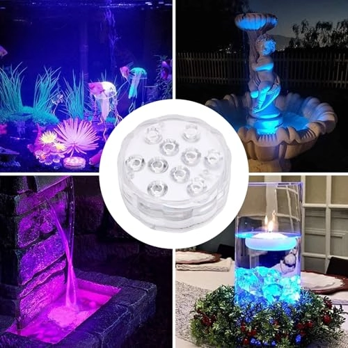 Boat Underwater Light - 4pcs 16 Static Colors 3 RGB Modes