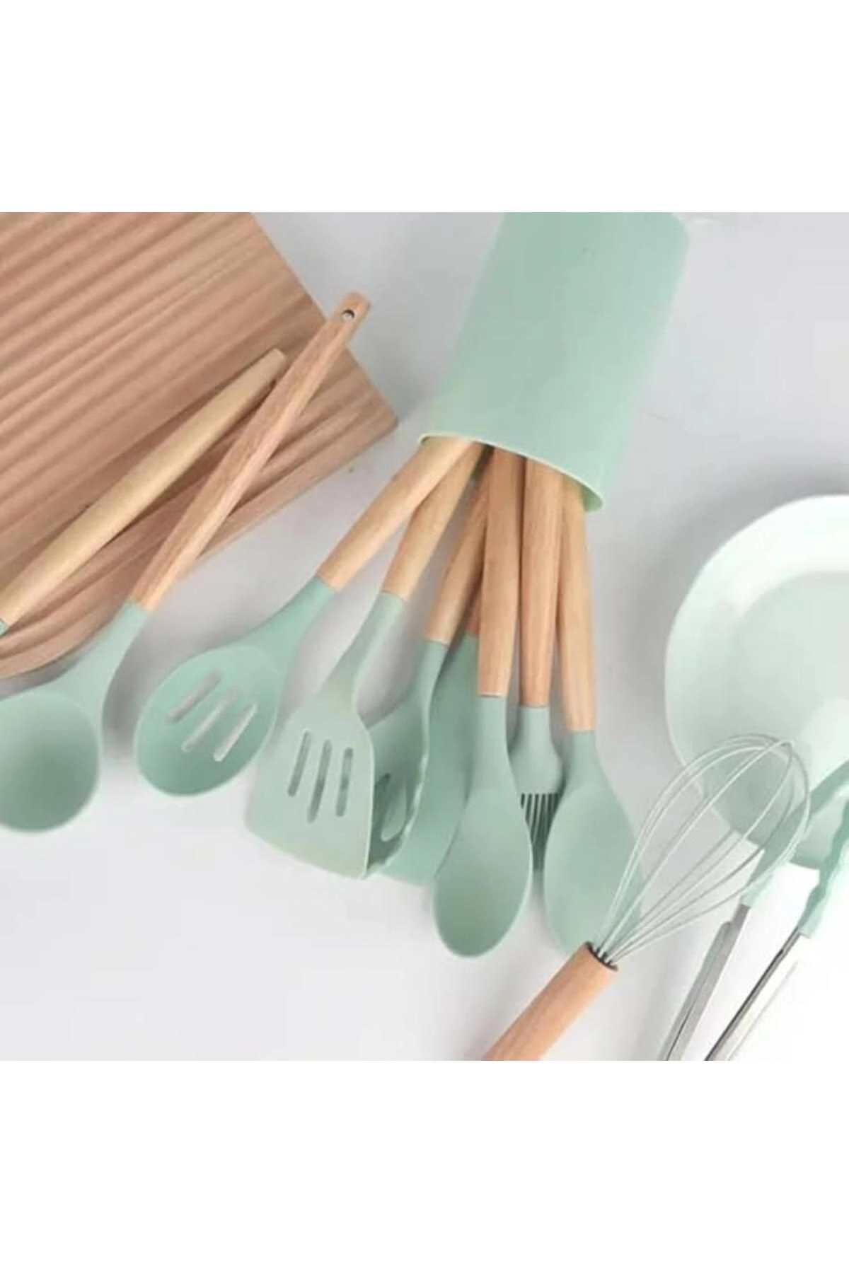silicone utensil set - 12-piece