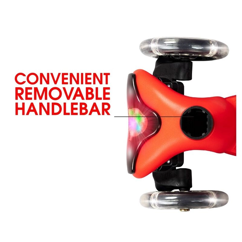 Zipper Lumen 3-Wheel Kick Scooter – LED