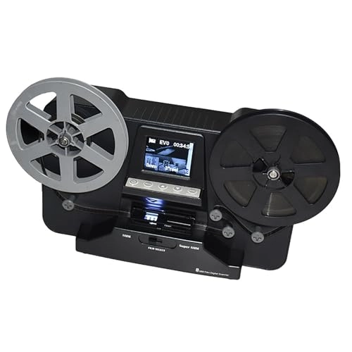 Film Slide Scanner - 2.4-inch LCD 1440X1080 Single8 Super8