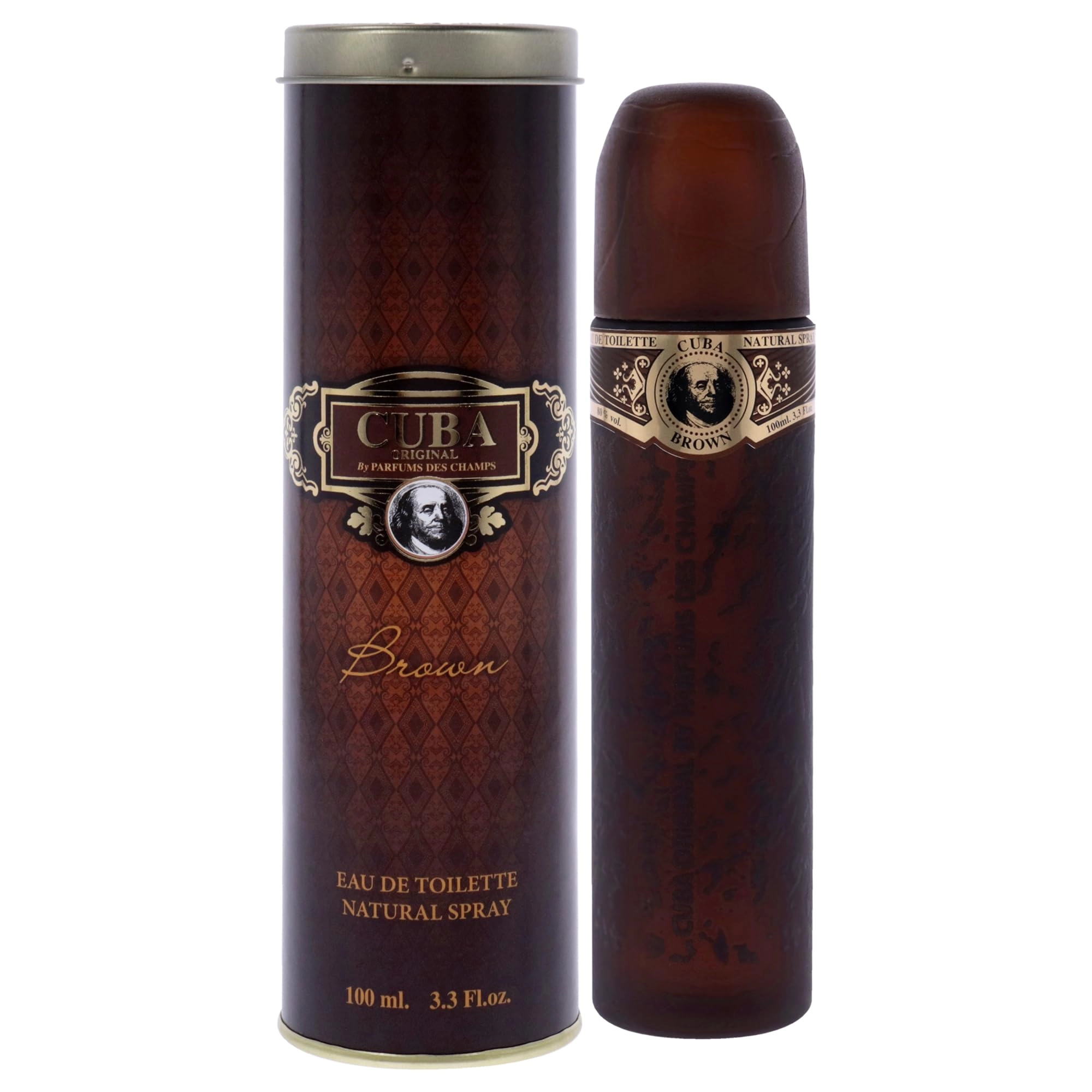 Cuba Brown - Eau de Toilette 3.3 Ounce