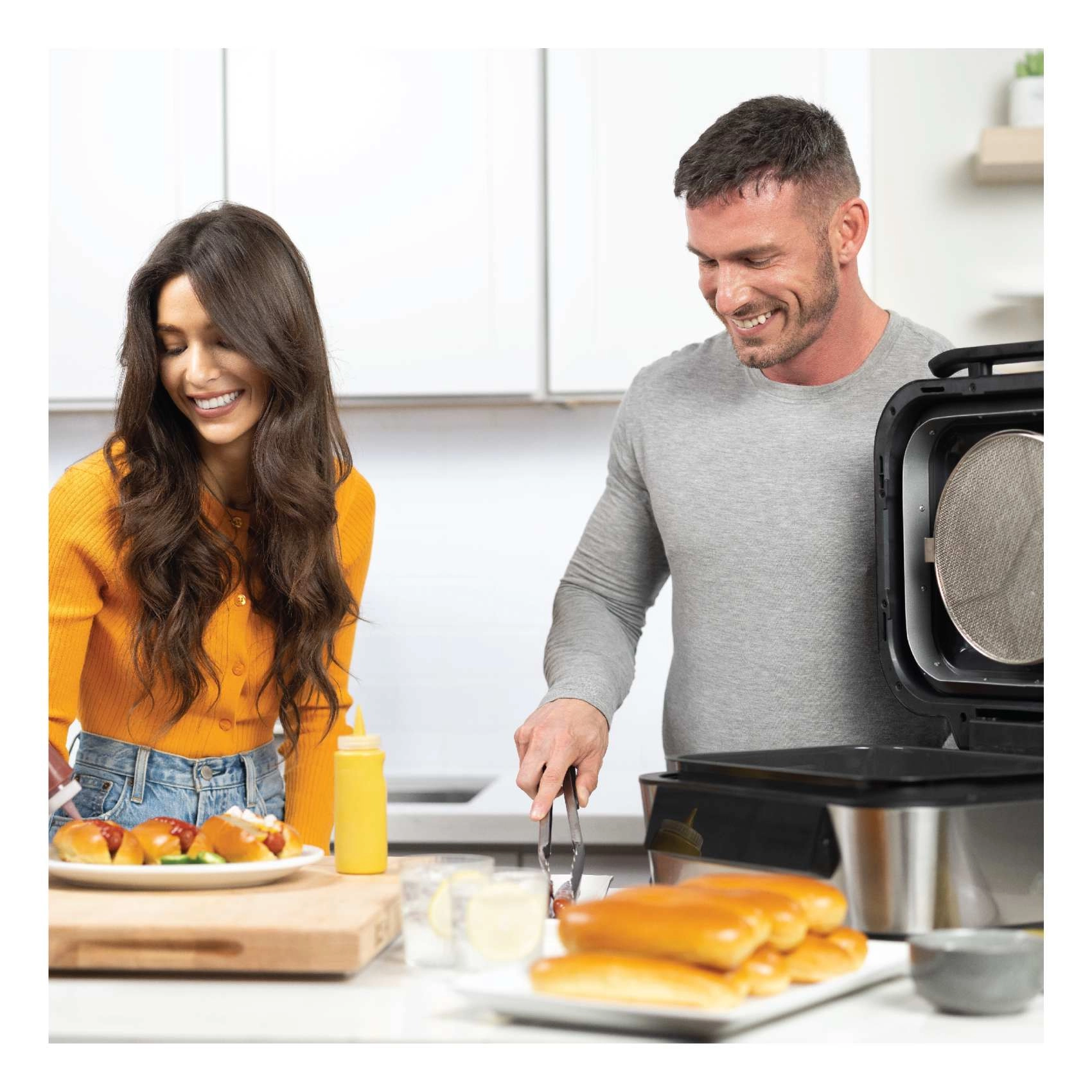 Smart Indoor Grill/Air Fryer NC-AFG960