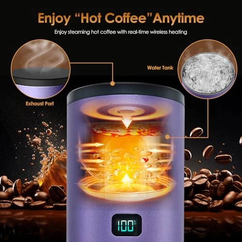 Portable Coffee Maker - 90 Milliliters NS/DG/Ground Coffee