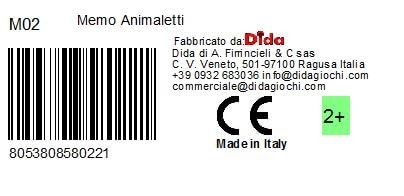 The Memo Animal - +2 40 pieces