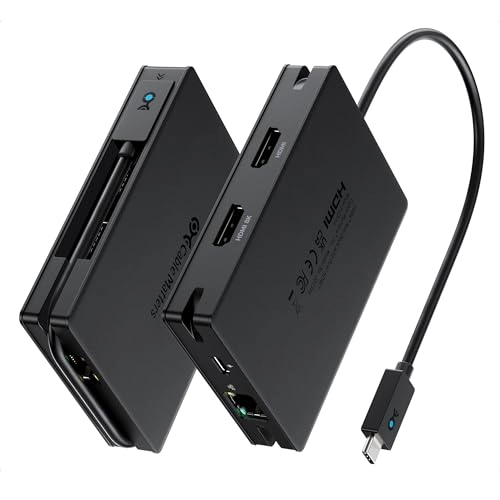 Cable Matters USB C Hub Multiport Adapter - Dual 4K@60Hz HDMI 140W PD 10Gbps Data Transfer