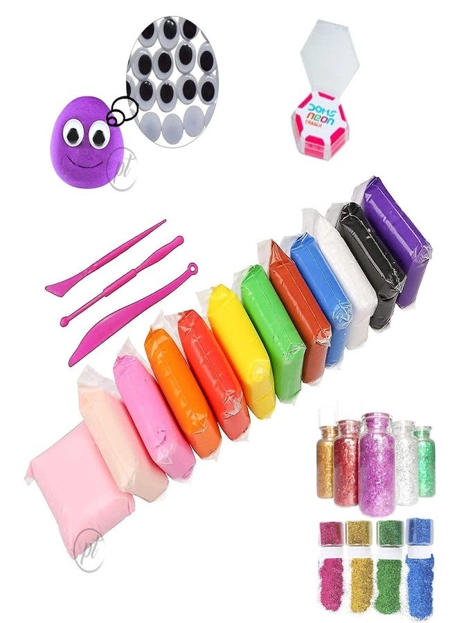 Promote Trader Air Dry Magic Clay - 3+ years 12 Colors