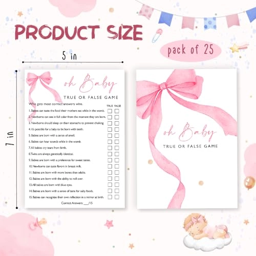 Oh Baby True or False - 18 years and up 25
