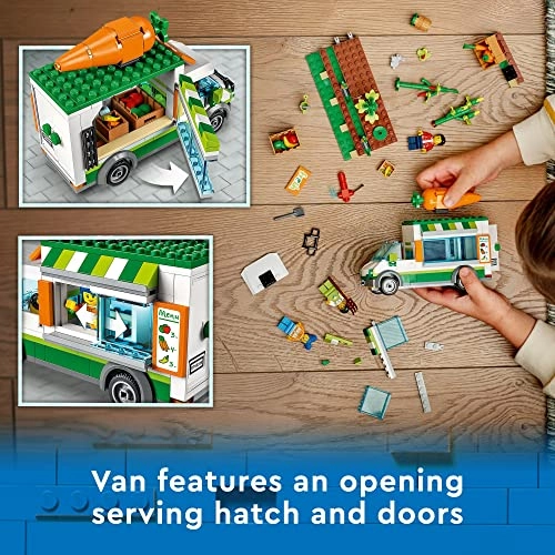 LEGO City Farmers Market Van (60345) - LEGO® CITY