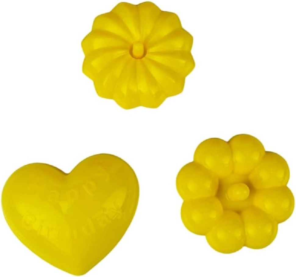 Magical & Moldable Play Sand Set - 3 colors 250 g each 3D shapes