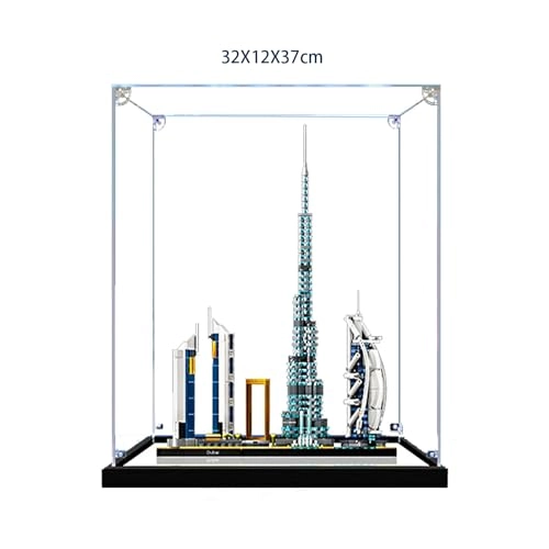 Display Case - Dustproof Clear 3mm Acrylic for 21052