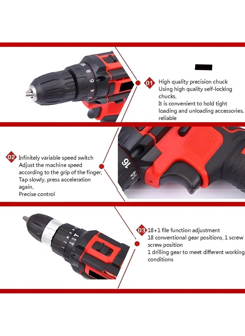 Cordless Drill - 3900mAh