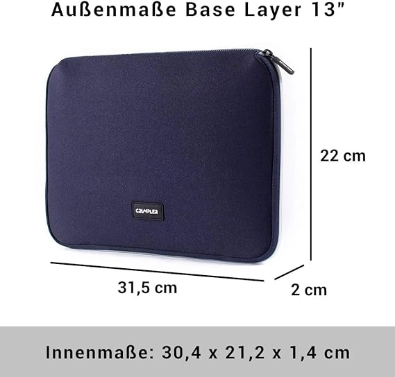 Base Layer Sleeve for 13 inch Laptop