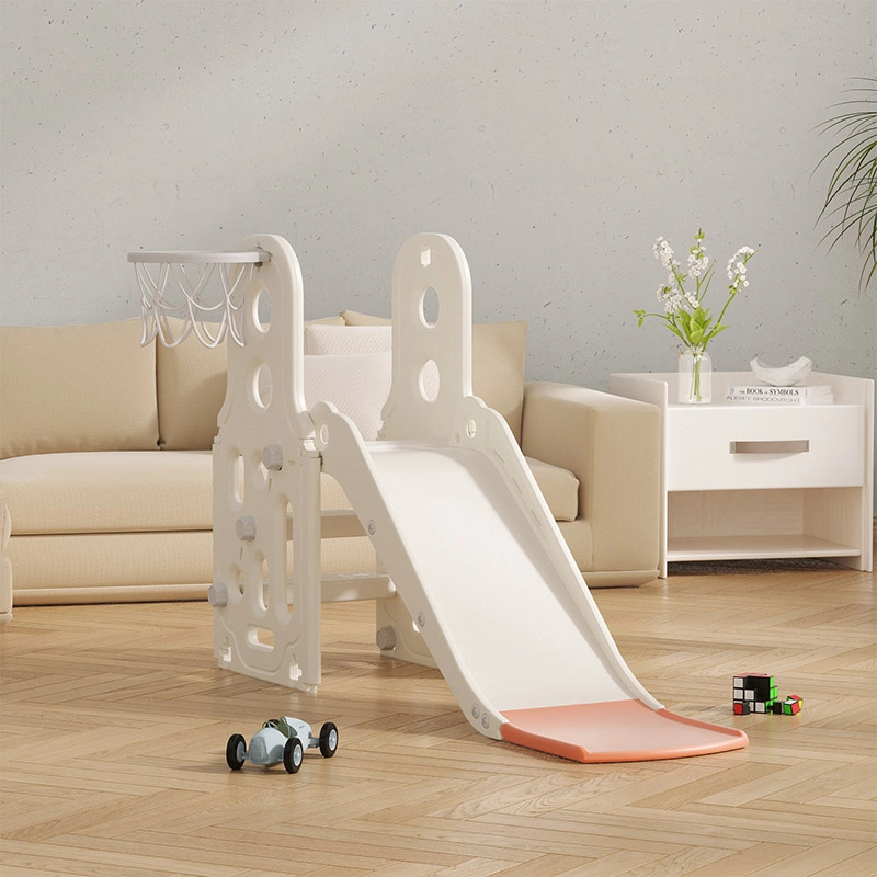 Slide with Basketball Hoop - Suitable for 12 months & above 161 x 102 x 40 cm