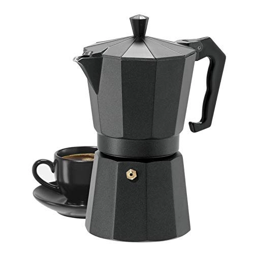 Vinsh Enterprise Aluminum Stovetop Moka Pot - 6 Cup 300 ml