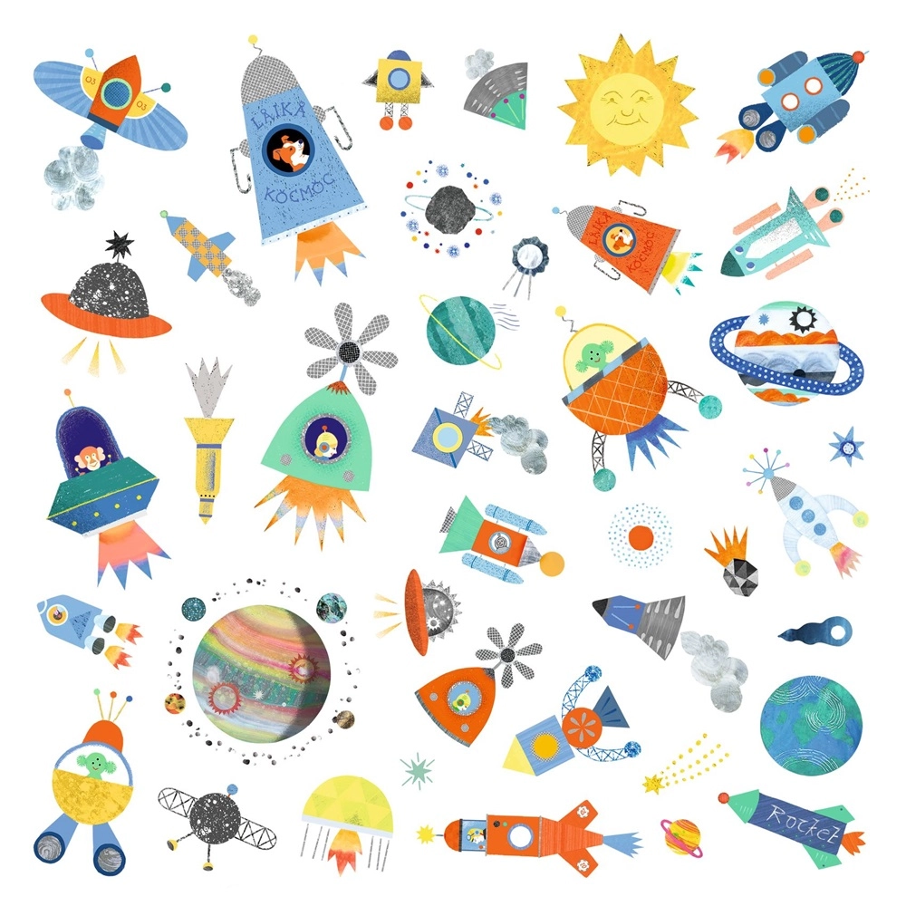 Interstellar Sticker Book 160 pcs
