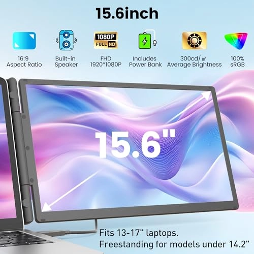 Laptop Screen Extender - S5 15.6 Inches 1920x1080