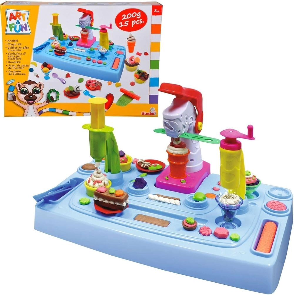 Simba A And F Ice Dream Dough Set - Suitable for 3 years and above