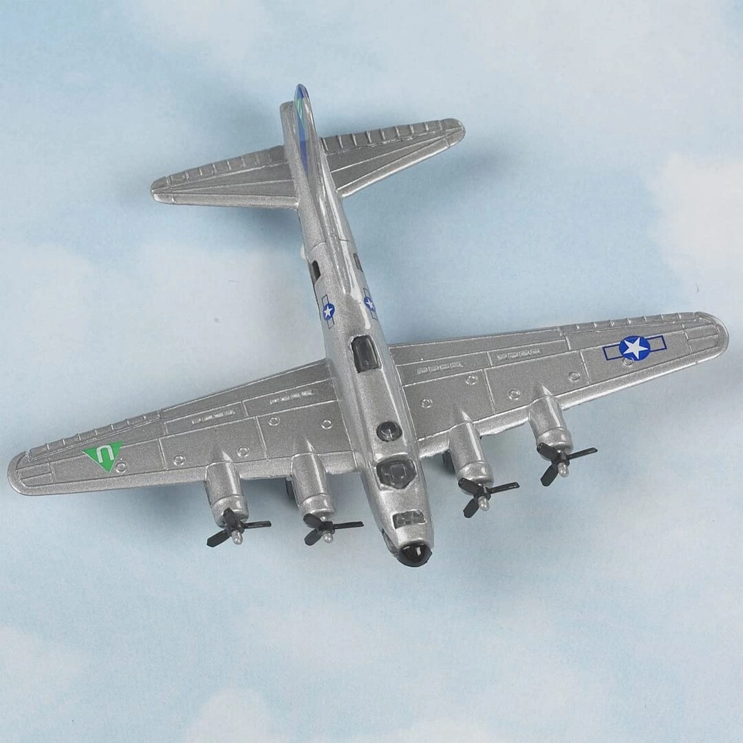 B17 Flying Fortress - Silver Connectible Runway