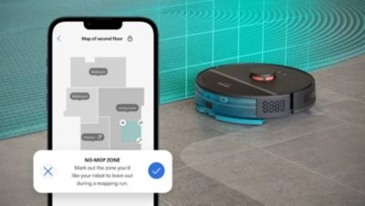 Control where the robot is allowed to clean