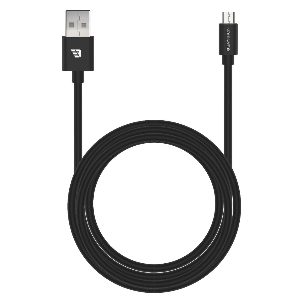 Baykron USB Cable USB-A to Micro-USB 1.2m