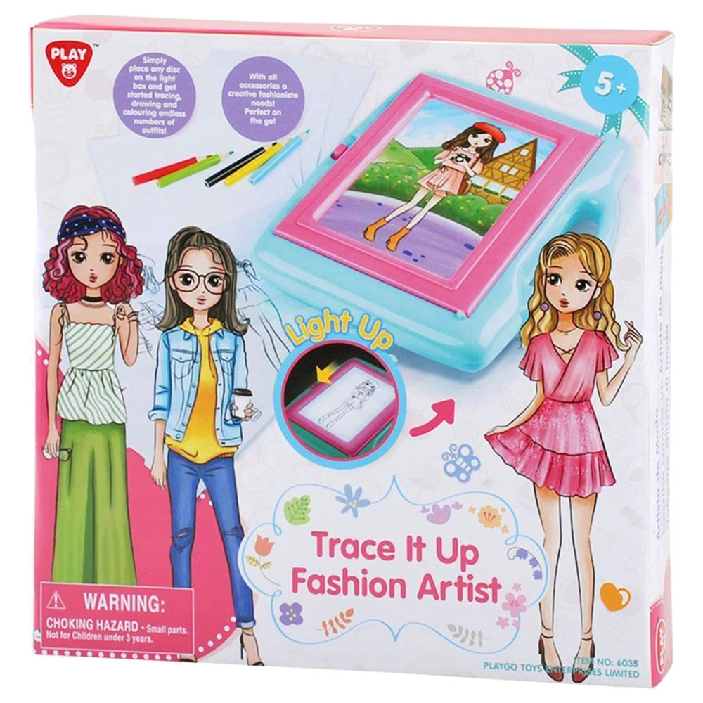 Play&Go Trace It Up Fashion Artist Kit - 4+ years 28 pcs