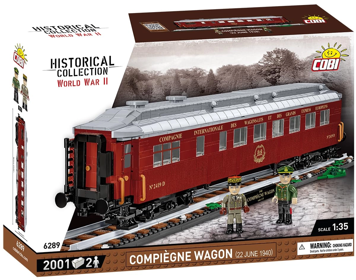 COBI Compiègne Wagon - 2001 pcs