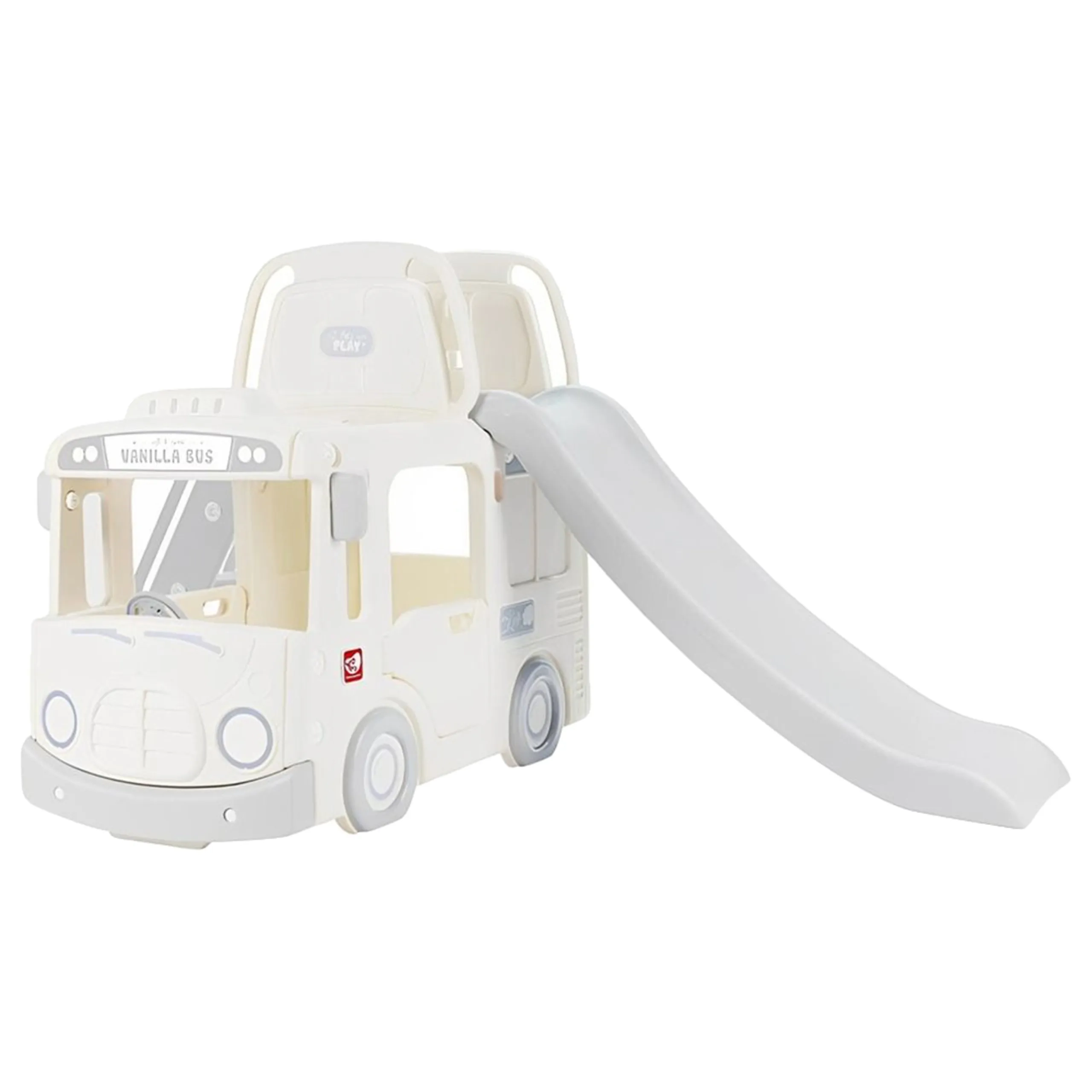 Myts 3-in-1 Little School Bus Slide Play Set - 145 x 72 x 36 cm 2 to 6 years