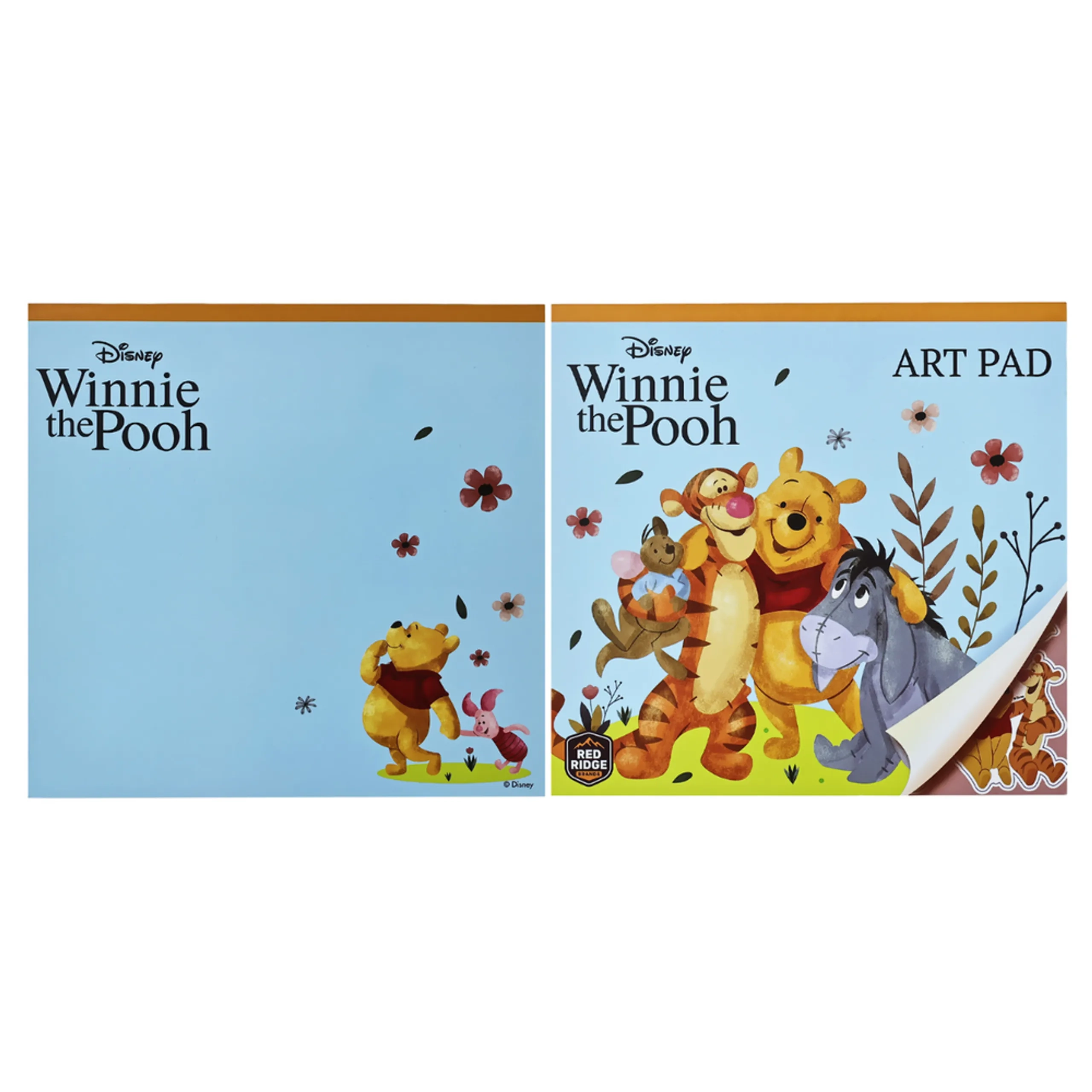 Winnie The Pooh Folding Art & Activity Case - Watercolour Set Markers Crayons Stencil
