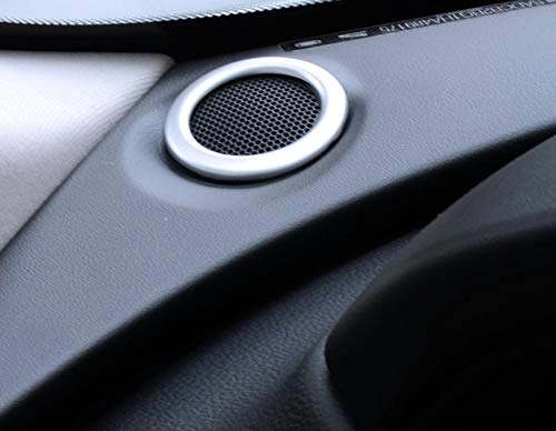Inner Accessories Dashboard Speaker Cover Ring Decor Trim - Jaguar F-Pace X761 XF X260 XE X760 2016-2018 2015-2017