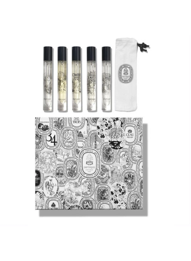 Do Son + L'Ombre dans l'Eau + Eau Rose + Eau des Sens + Philosykos - Eau de Toilette 5*7.5ml