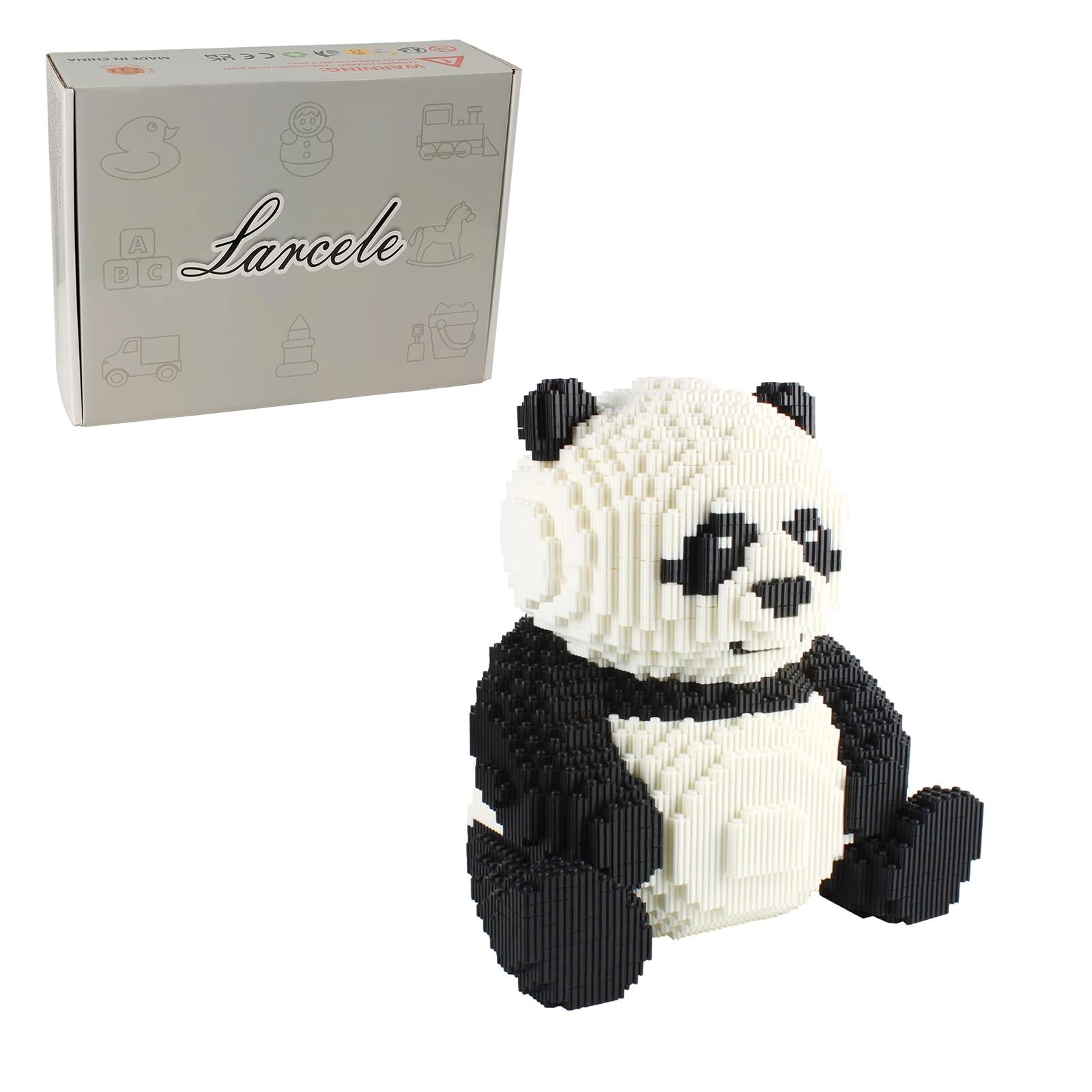 Larcele Panda Micro Building Blocks - Panda 7812 pcs